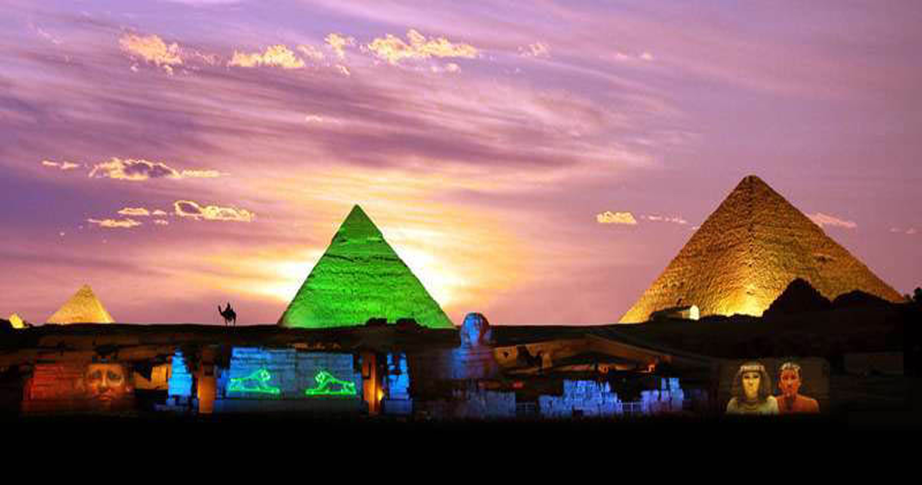 Sound And Light Show by Giza Pyramids And Khan El-Kalili Market