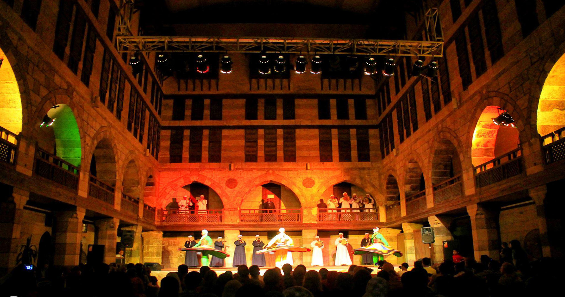 Tanoura Show at Ghorya Art center with Khan Elkhaili Market 